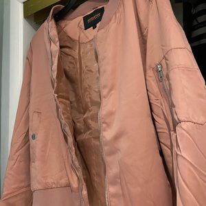 New never worn pink bomber